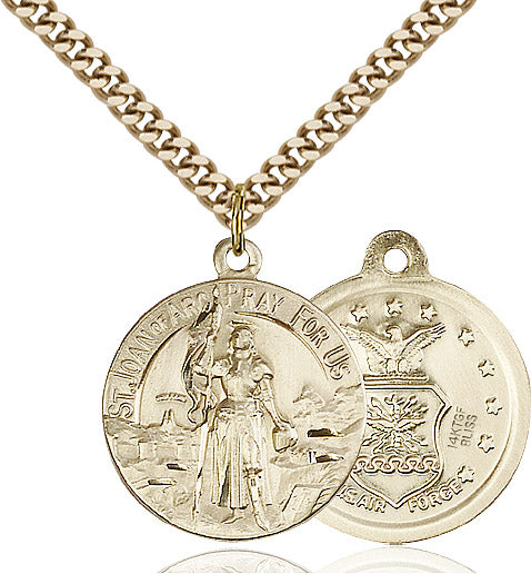 Saint Joan of Arc Air Force Pendant