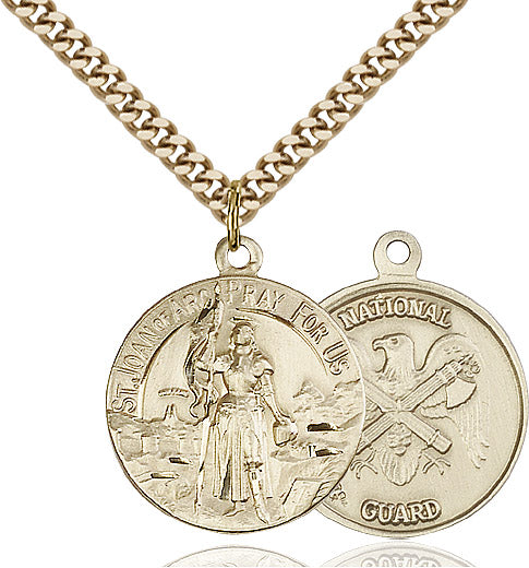 Saint Joan of Arc National Guard Pendant
