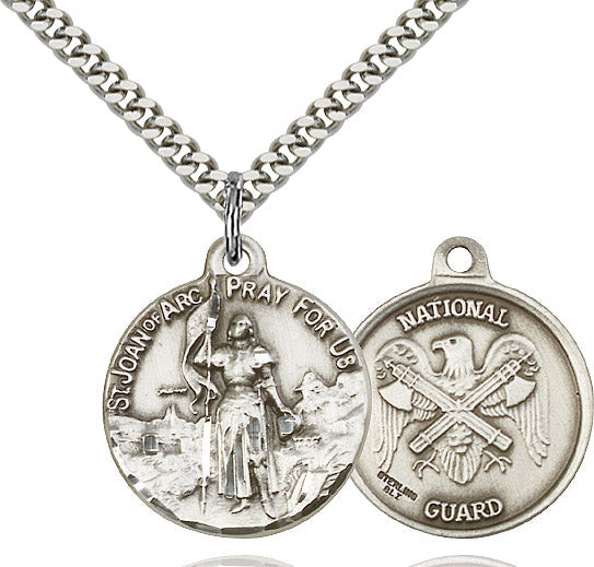 Saint Joan of Arc National Guard Pendant