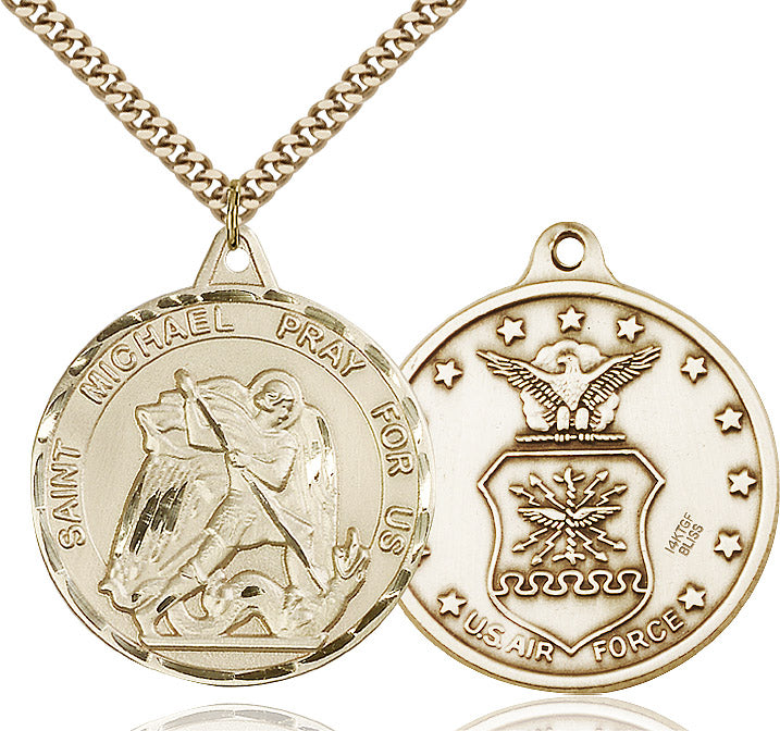 Saint Michael Air Force Pendant