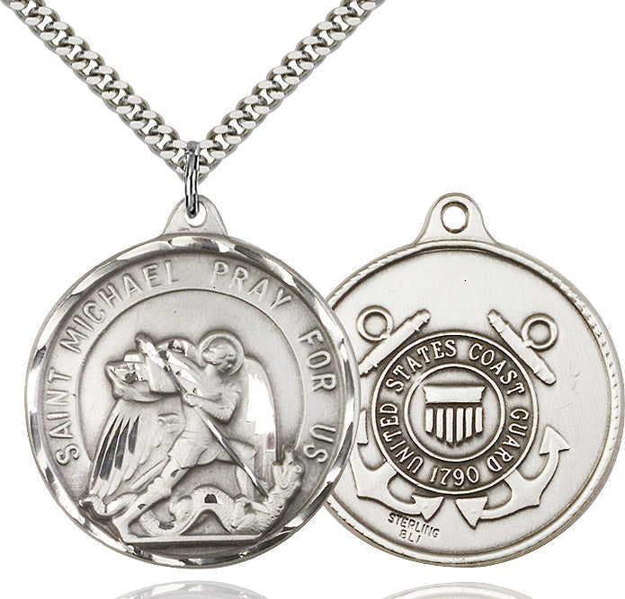 Saint Michael Coast Guard Pendant