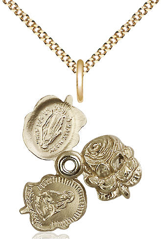 Rosebud Pendant Necklace