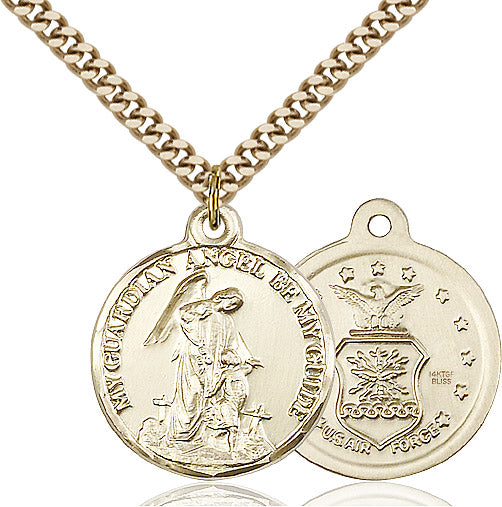 Guardian Angel Air Force Pendant