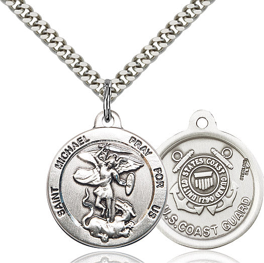 Saint Michael Coast Guard Pendant