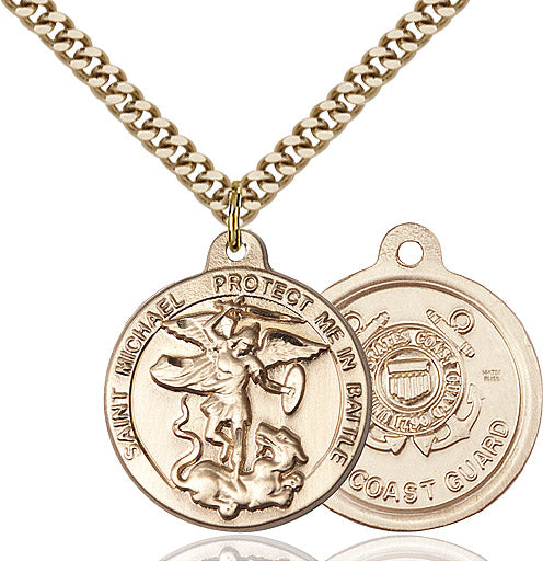 Saint Michael Coast Guard Pendant