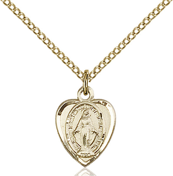 14kt Gold Filled Miraculous Pendant