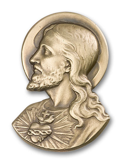 Sacred Heart Visor Clip