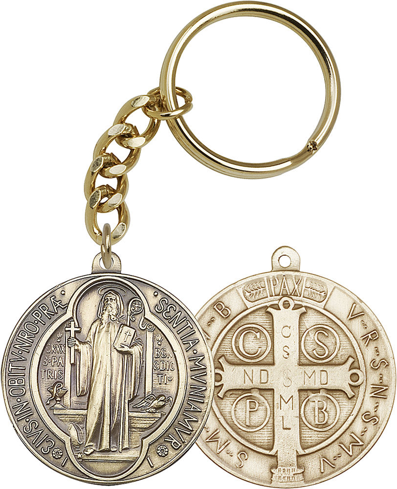 Saint Benedict Keychain