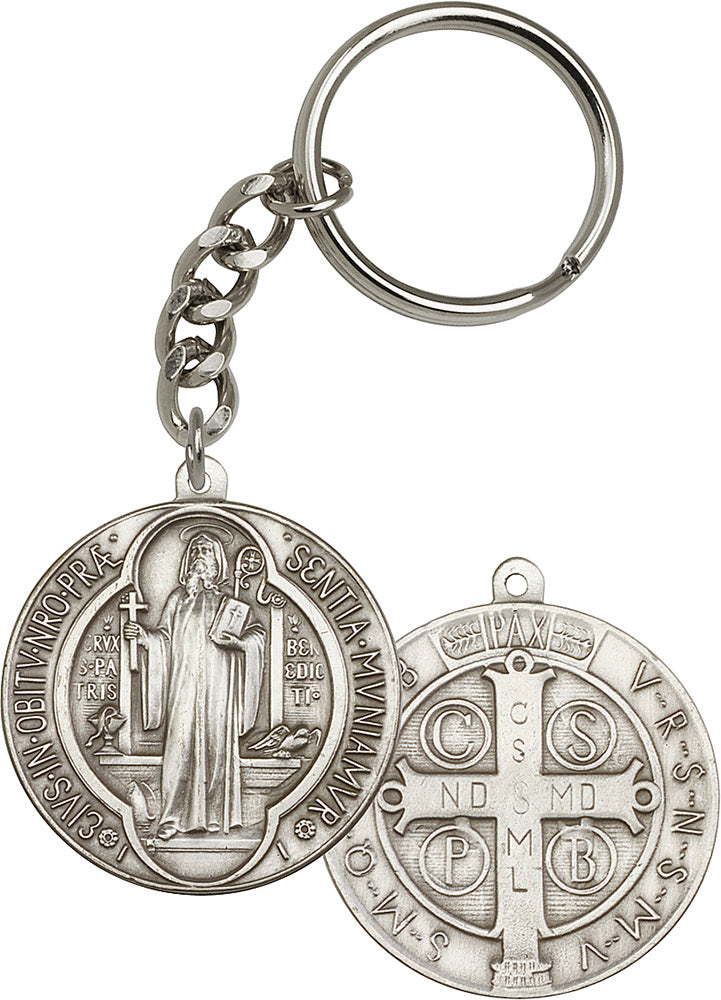 Saint Benedict Keychain