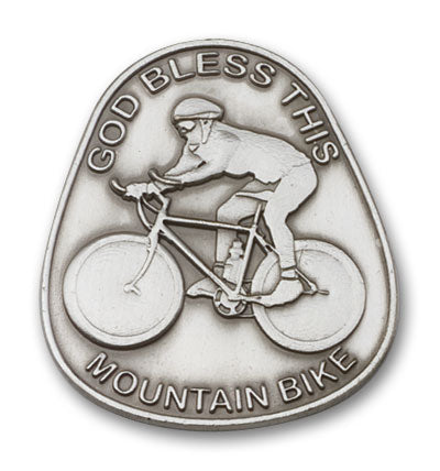 God Bless This Mountain Bike Visor Clip