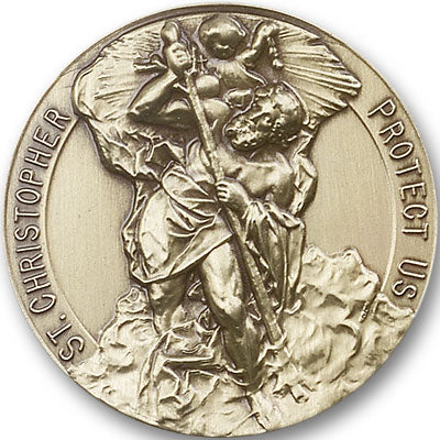 Saint Christopher Visor Clip