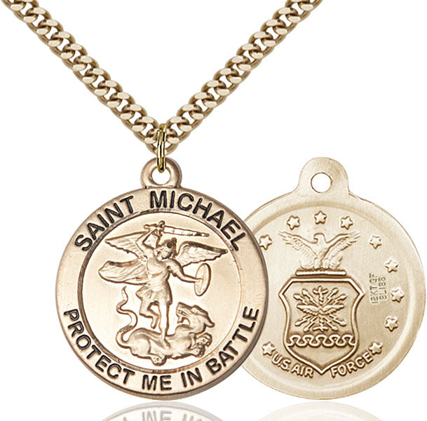 Saint Michael Air Force Pendant