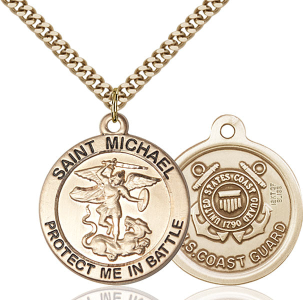 Saint Michael Coast Guard Pendant