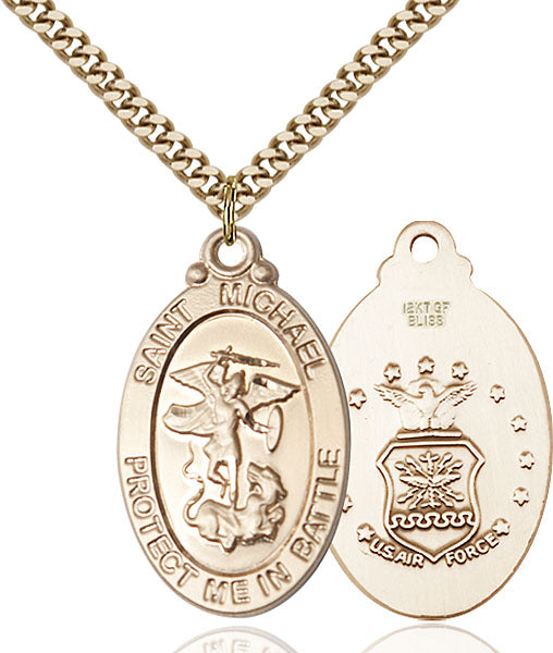 Saint Michael Air Force Pendant