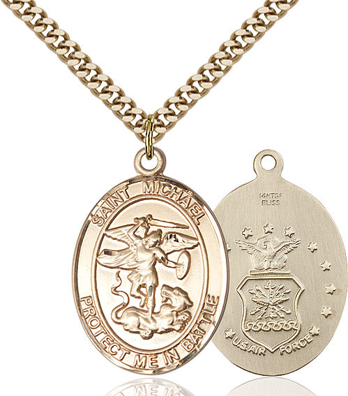 Saint Michael Air Force Pendant