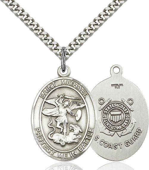 Saint Michael Coast Guard Pendant