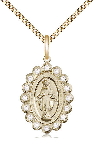 Miraculous Pendant with Crystal Swarovski stones Necklace