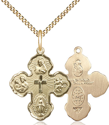 5-Way Pendant Necklace