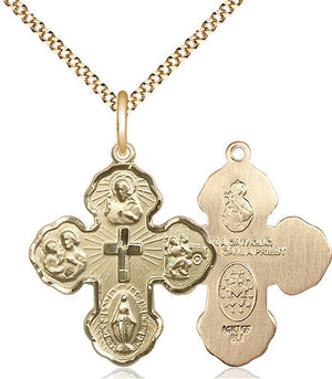 5-Way Pendant Necklace