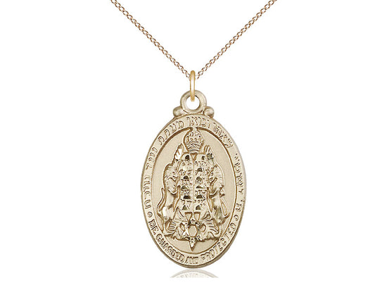 Jewish Protection Pendant - 18" Chain