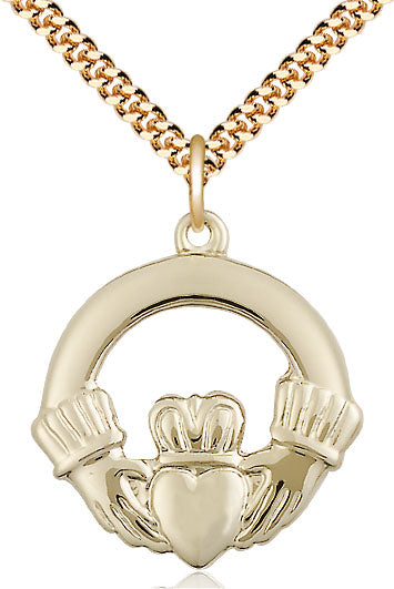 Claggagh Pendant - 24" Chain