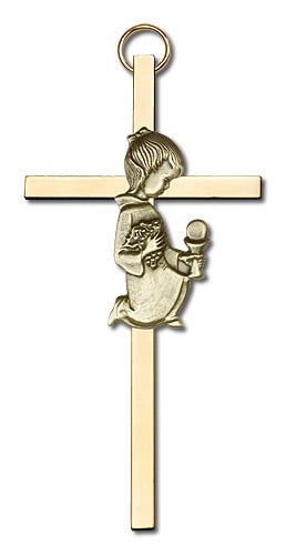 Communion Girl Wall Cross