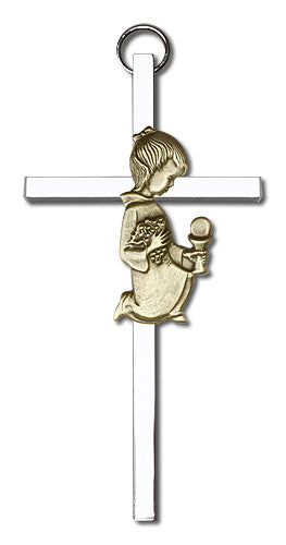 Communion Girl Wall Cross