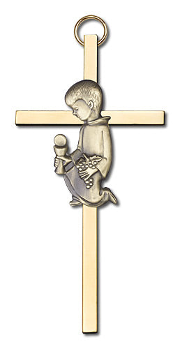Communion Boy Wall Cross