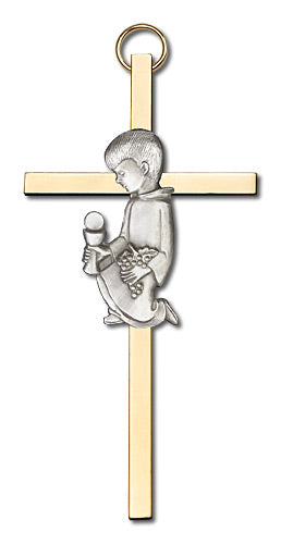 Communion Boy Wall Cross