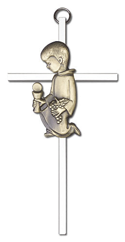Communion Boy Wall Cross
