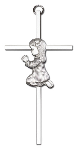 Praying Girl Wall Cross