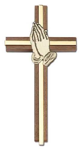 Praying Hands Wall Cross