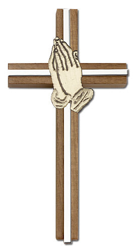 Praying Hands Wall Cross