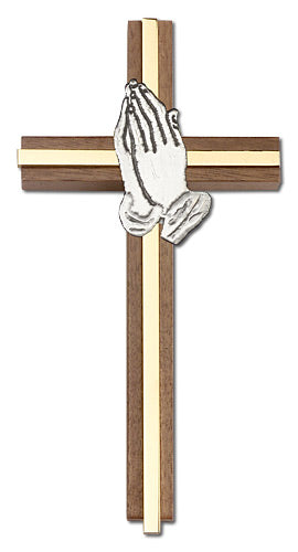 Praying Hands Wall Cross