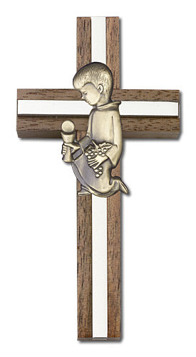 Communion Boy Wall Cross