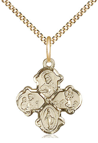 4-Way Pendant Necklace