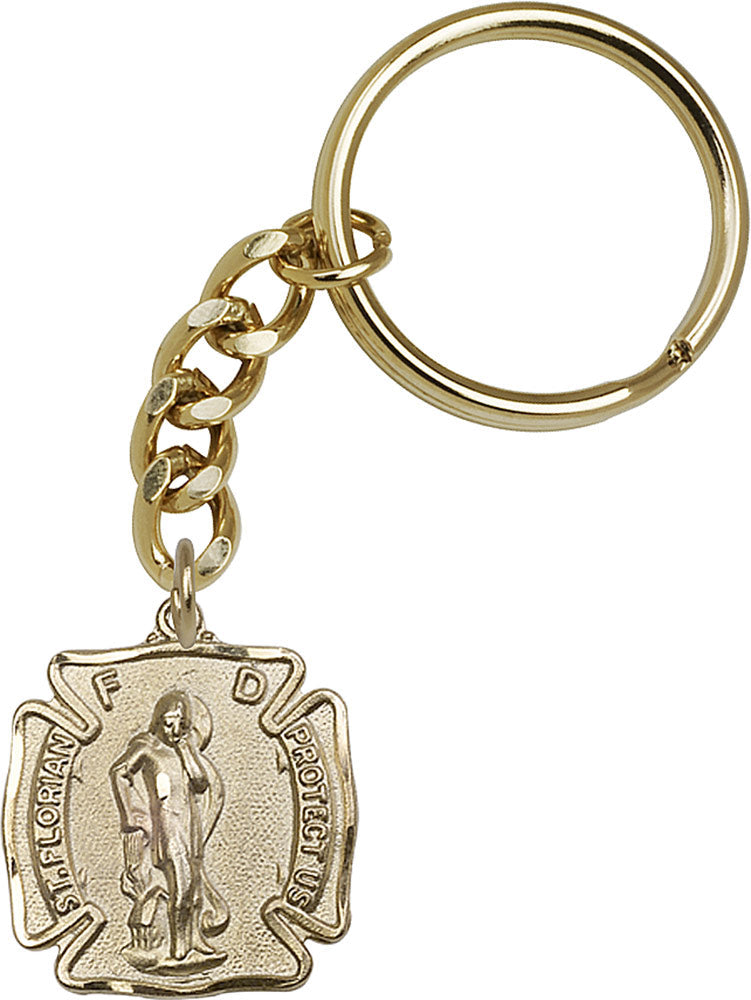Saint Florian Keychain
