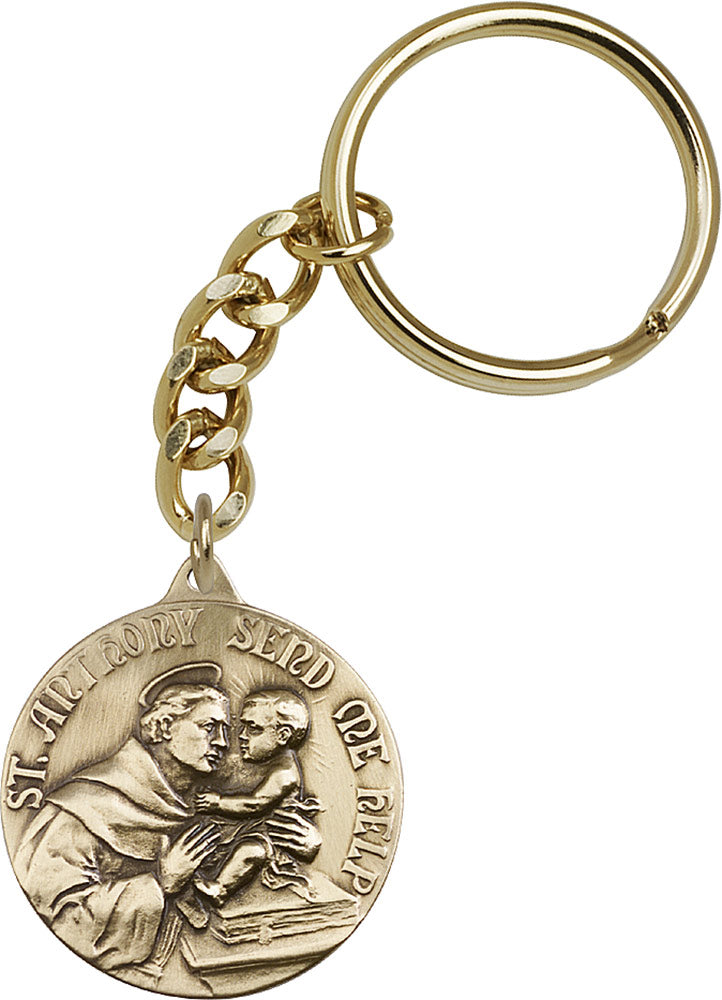 Saint Anthony Keychain