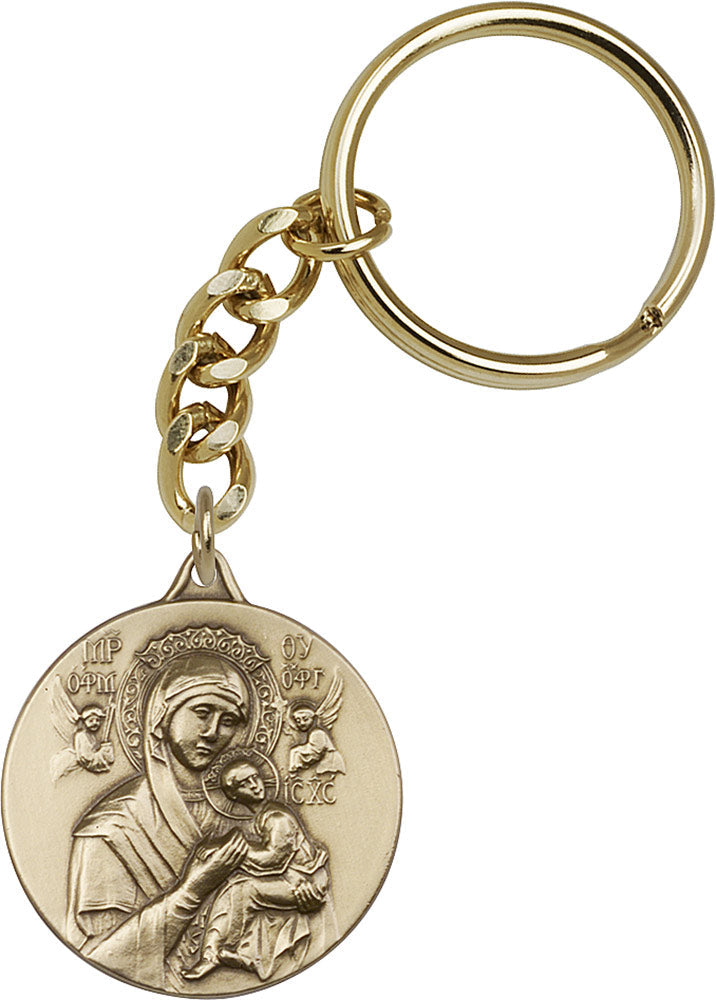 Our Lady of Perpetual Health Keychain
