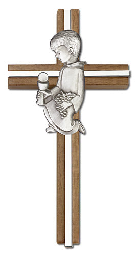 Communion Boy Wall Cross