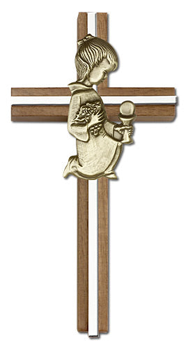 Communion Girl Wall Cross