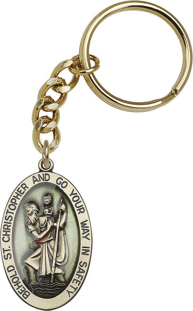 Saint Christopher Keychain