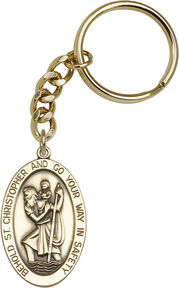 Saint Christopher Keychain