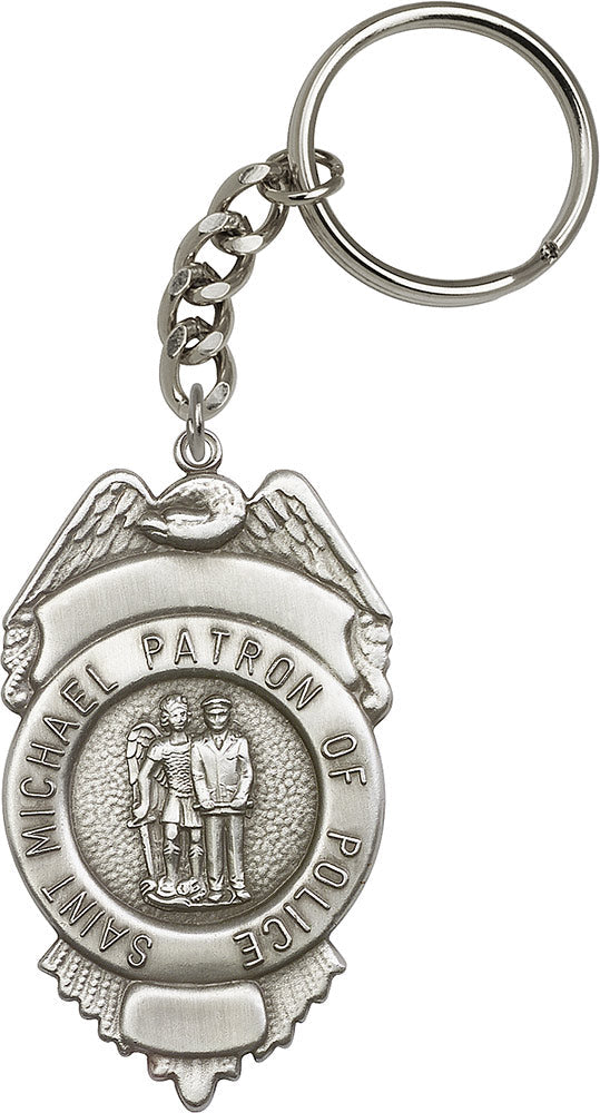Saint Michael the Archangel Keychain