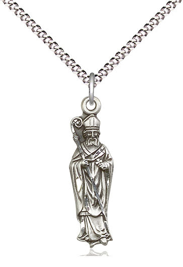 Saint Patrick Pendant - 18" Chain Necklace