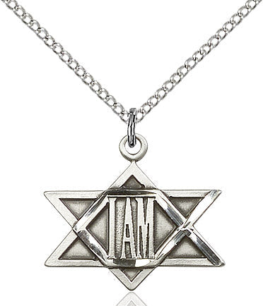 I Am / Star of David Pendant