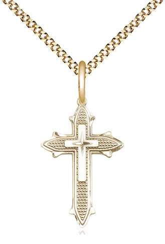 Cross on Cross Pendant