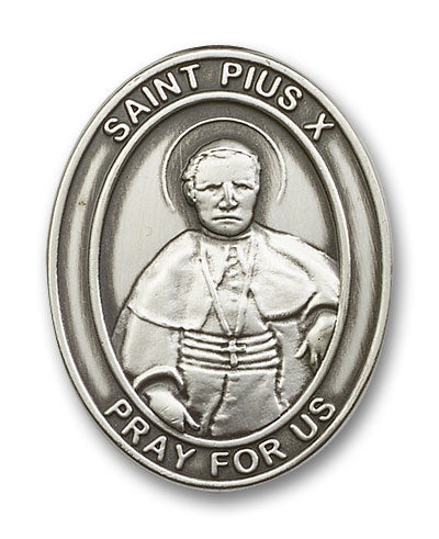St Pius X Visor Clip