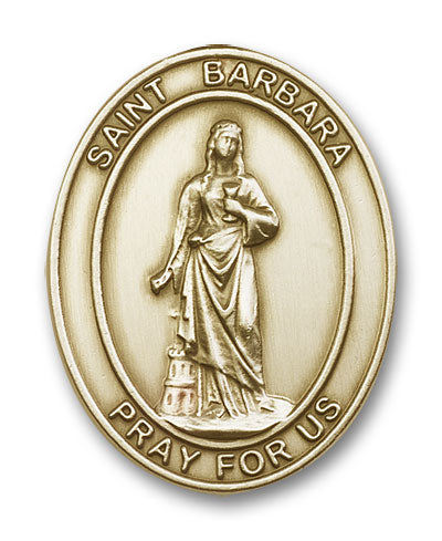 Saint Barbara Visor Clip