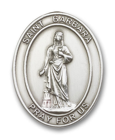 Saint Barbara Visor Clip